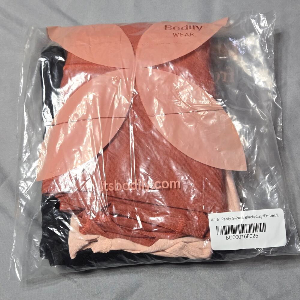 Bodily Sz Large The All-In Panty: 5-Pack